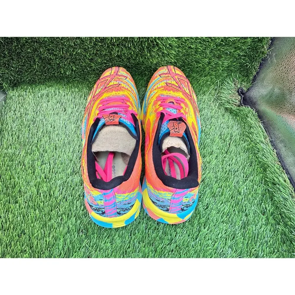 Asics Noosa Tri 15 1012B429 Athletic Sneaker Womens 9.5 Pink Mesh Sports Jogging